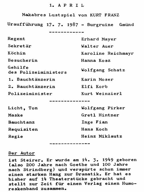Programm